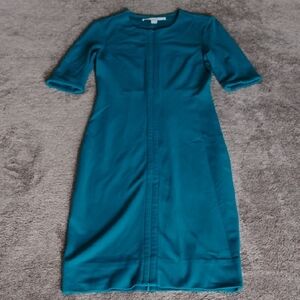 Diane Von Furstenberg Saturn Dress Turkish Teal
